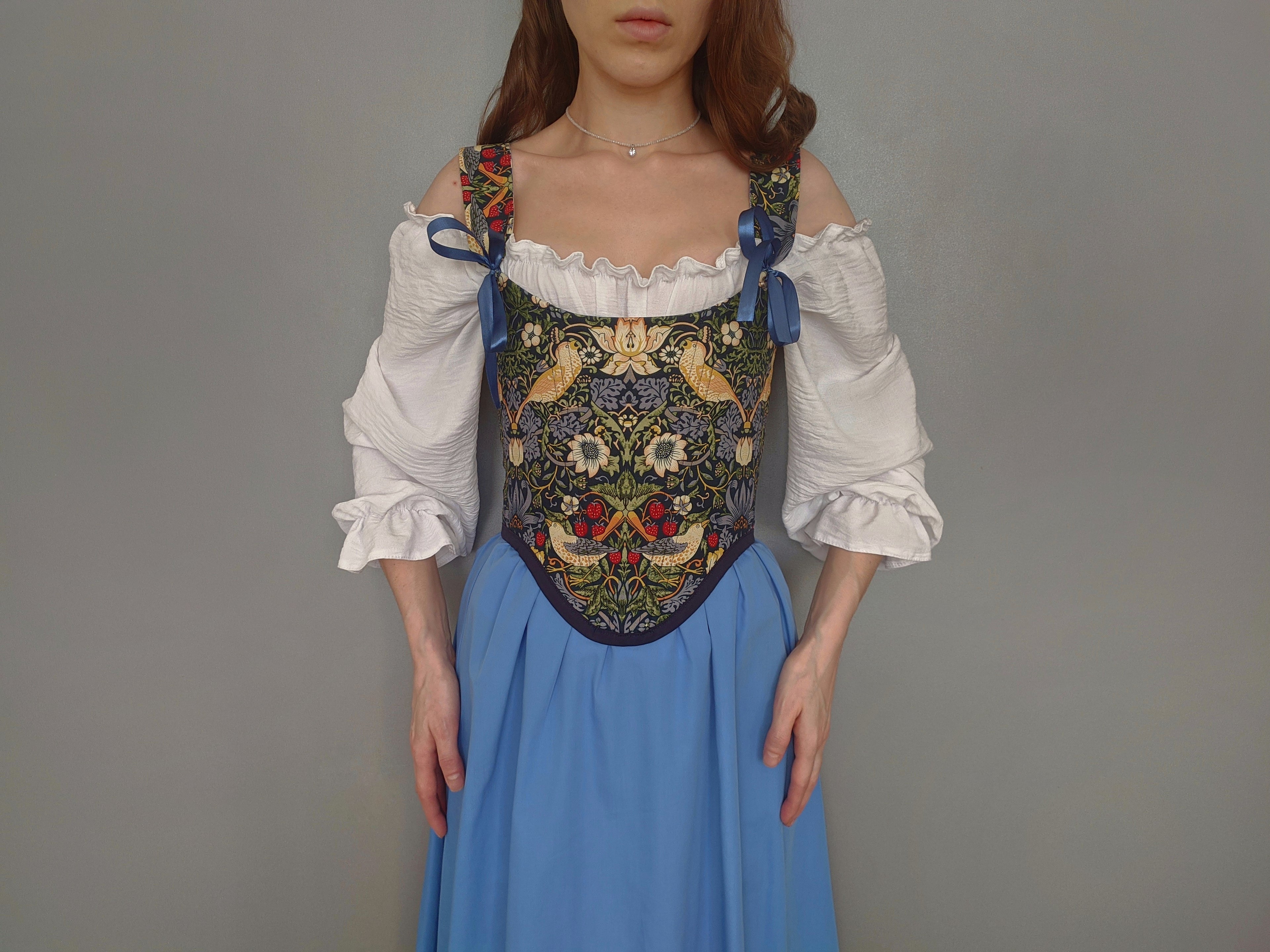 Toile de Jouy Corset