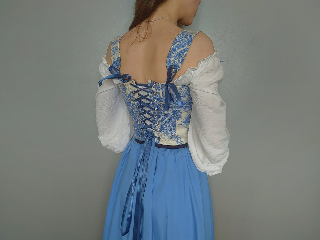 Toile de Jouy Corset
