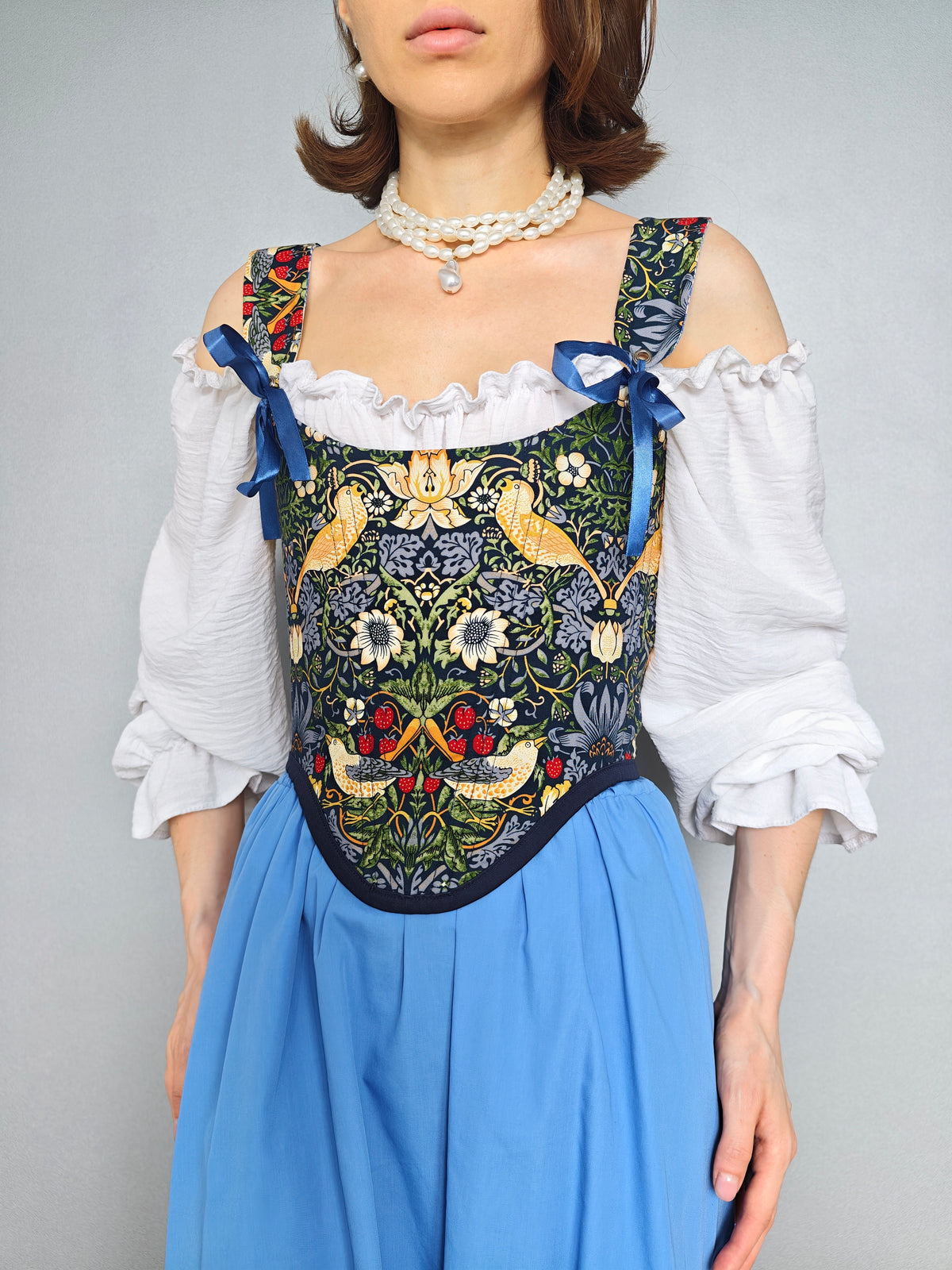 Toile de Jouy Corset