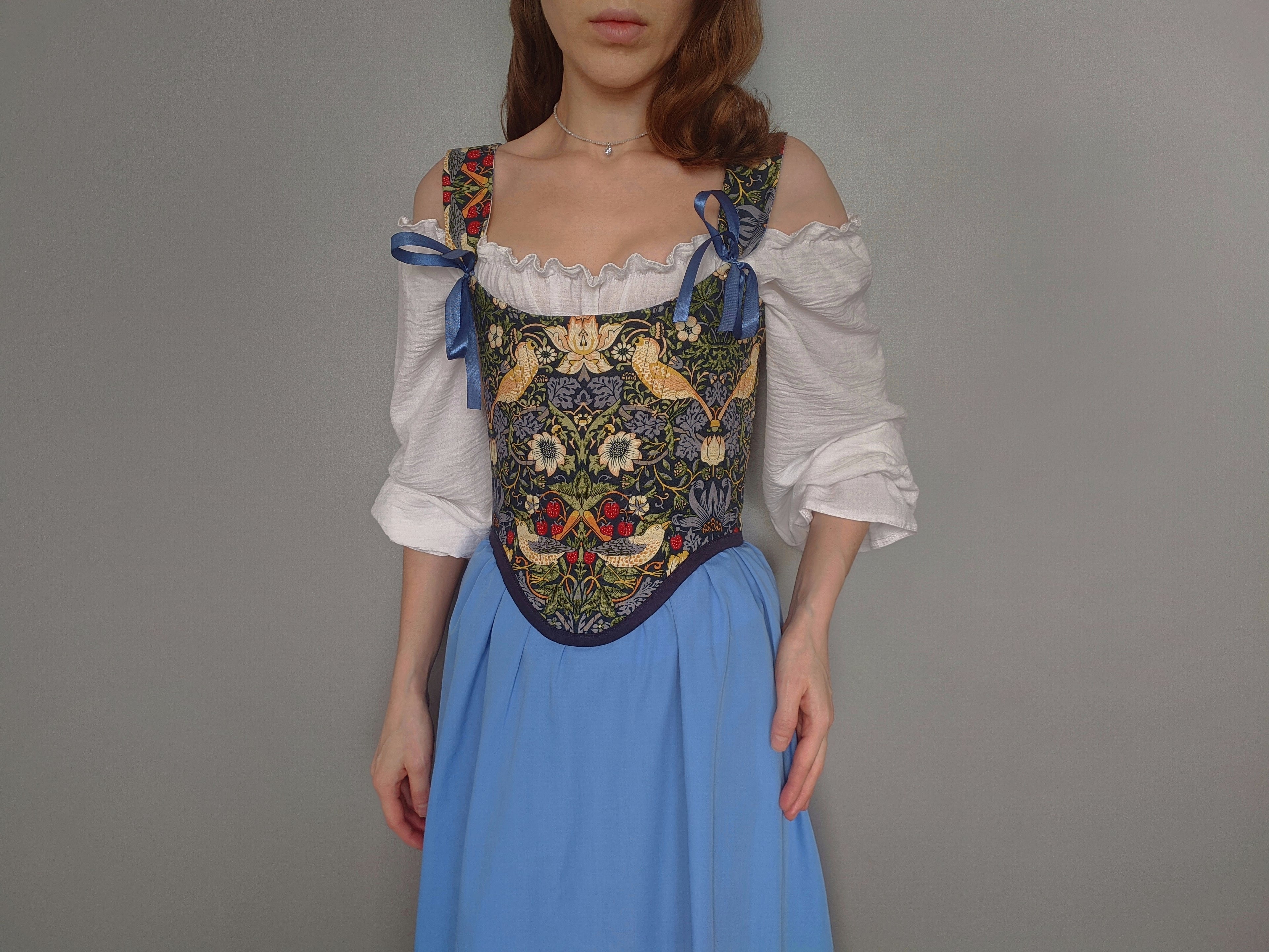 Toile de Jouy Corset