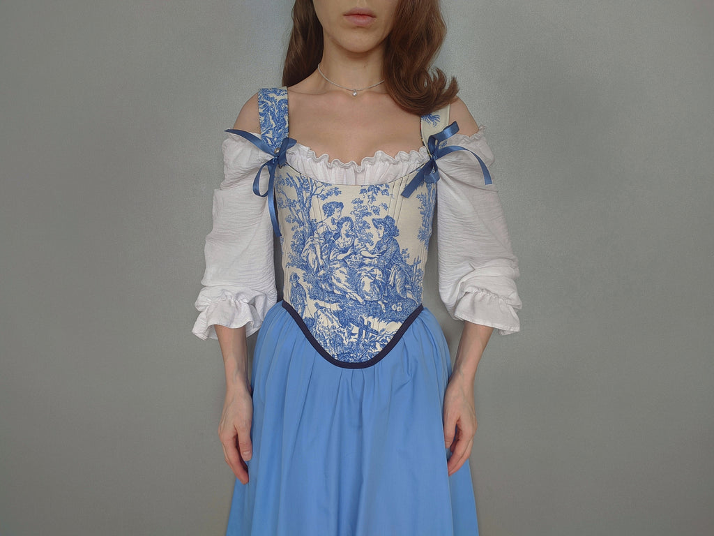 Toile de Jouy Corset