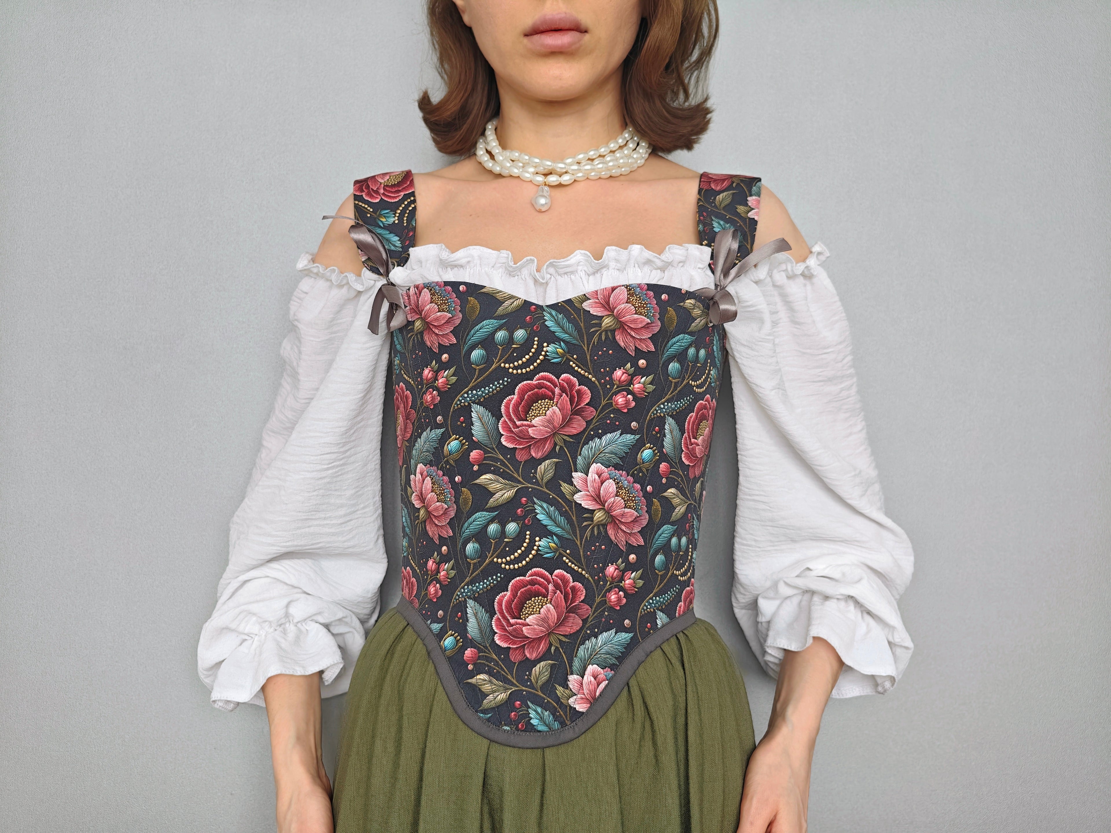 Floral Corset