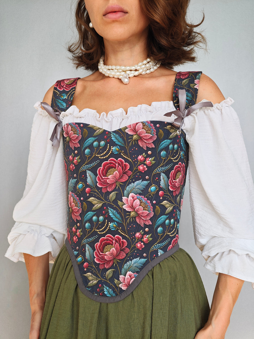 Floral Corset
