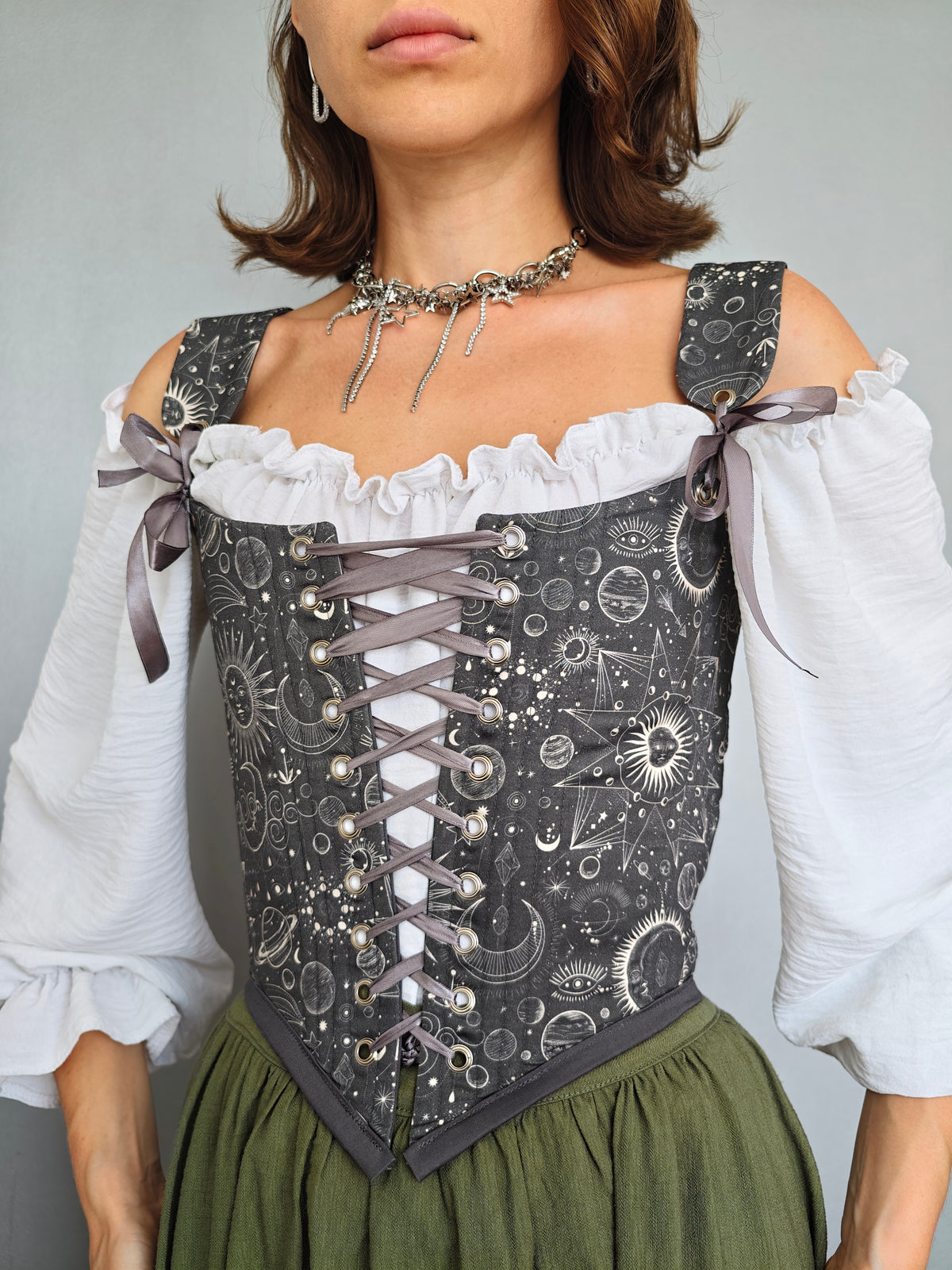 Forest Mist Corset