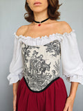 Toile de Jouy Corset