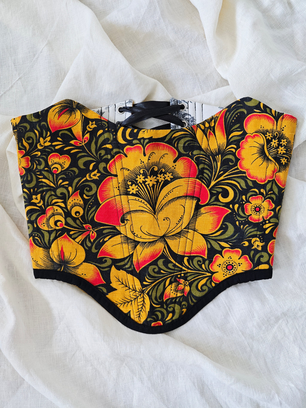 Toile de Jouy Corset