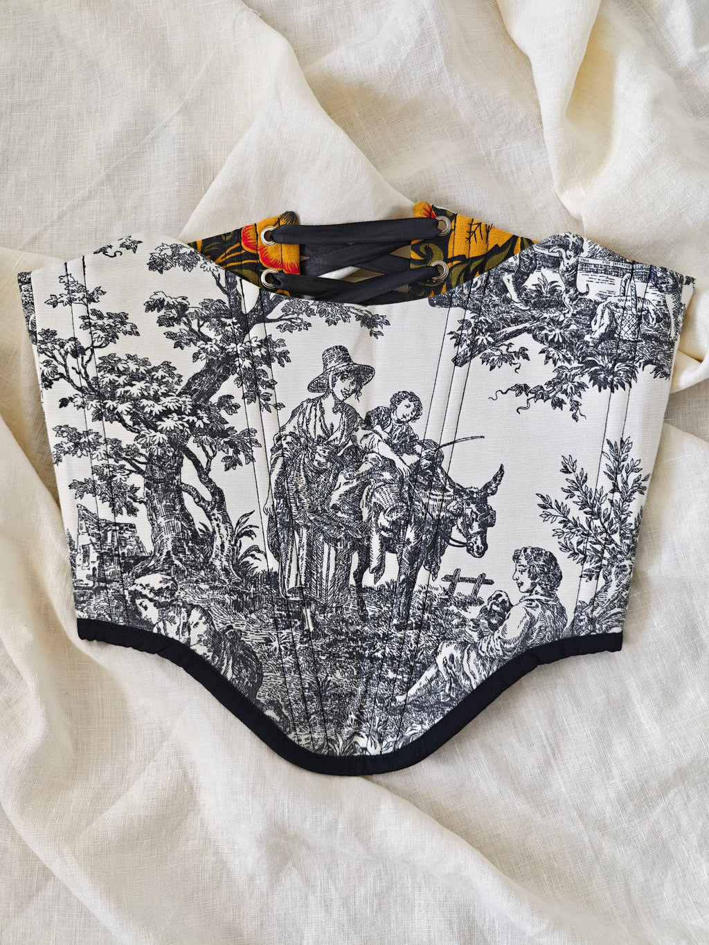 Toile de Jouy Corset
