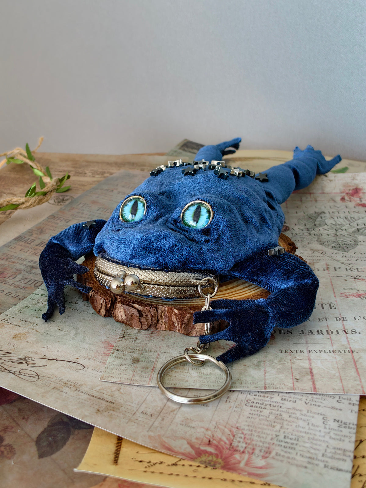 Frog Keychain Purse