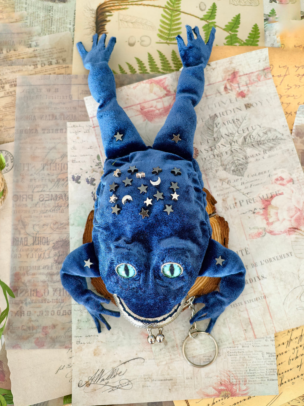 Frog Keychain Purse