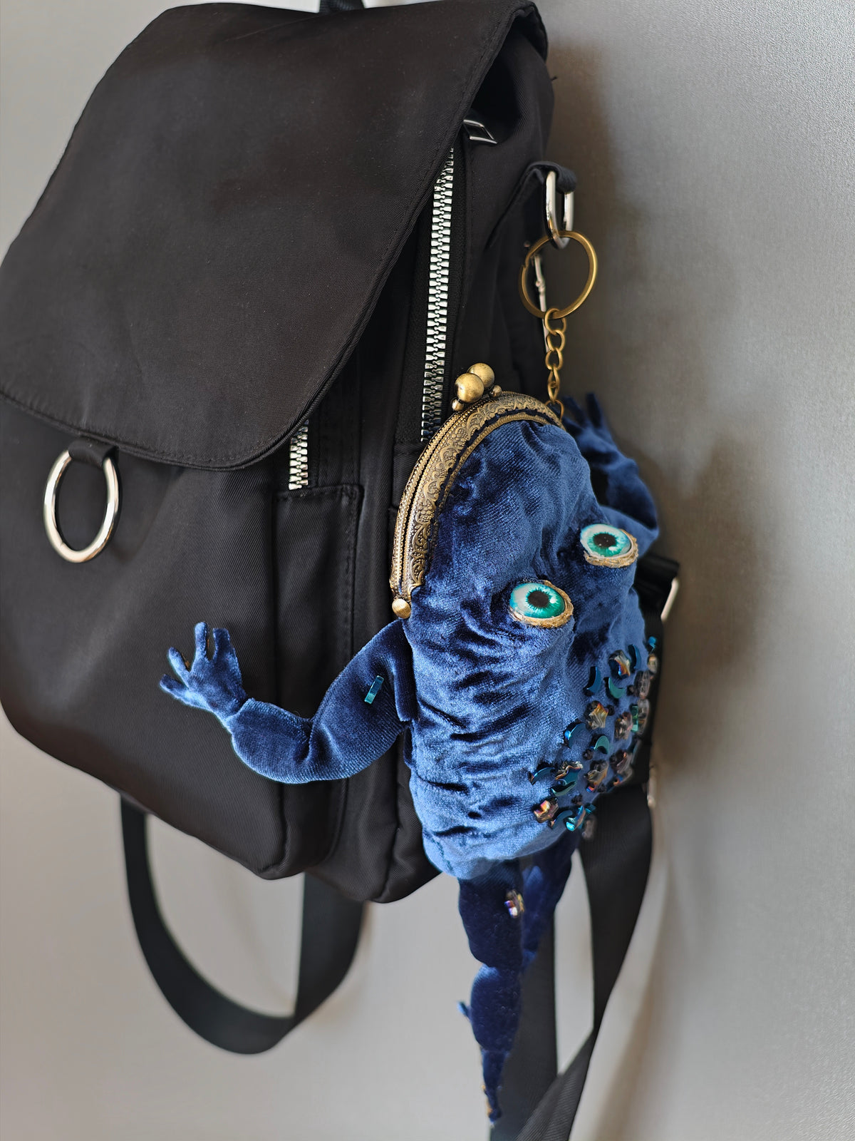 Frog Keychain Purse