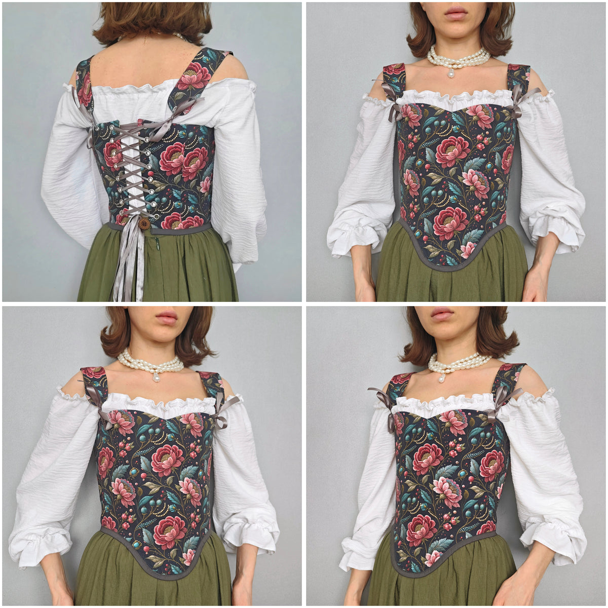 Floral Corset