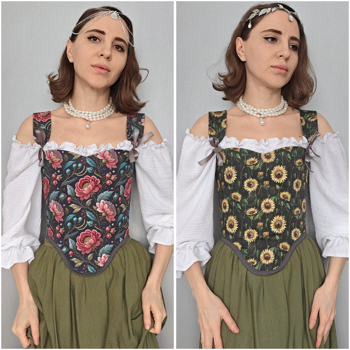 Floral Corset
