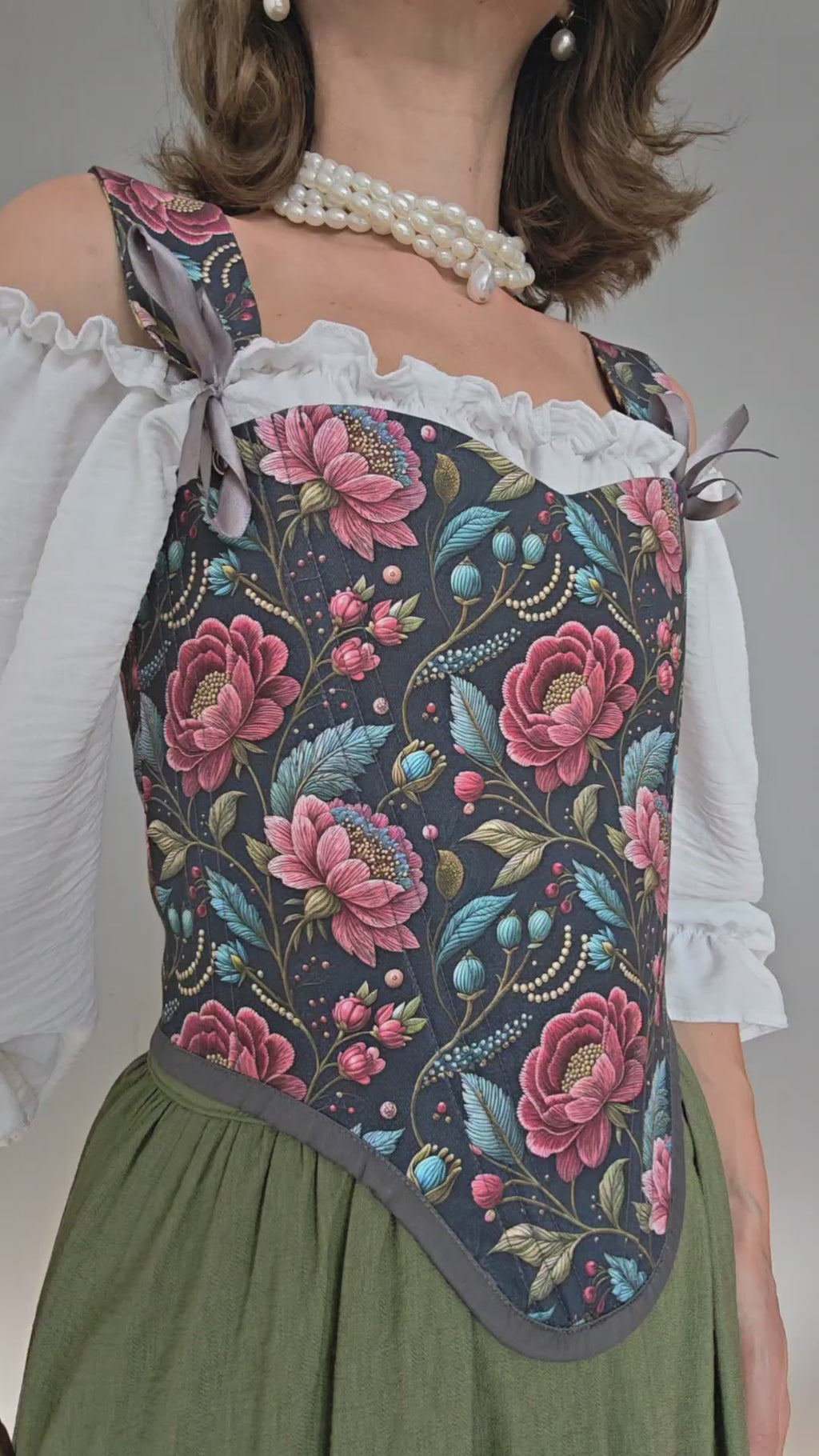Floral Corset