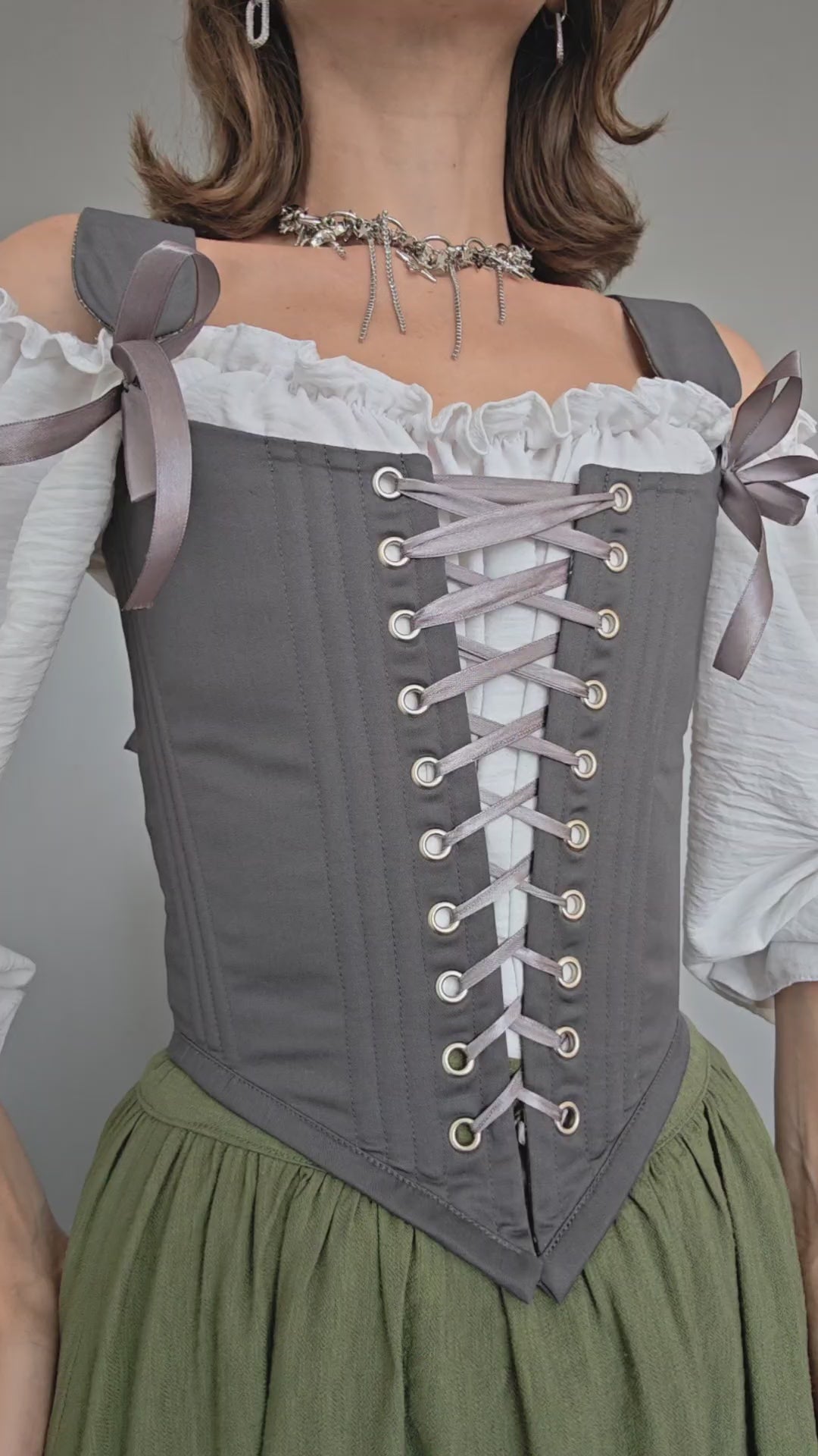 Forest Mist Corset